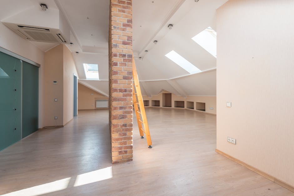 Attic thermal insulation using spray foam